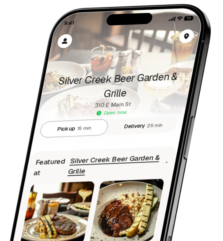 Silver Creek Beer Garden & Grille app preview