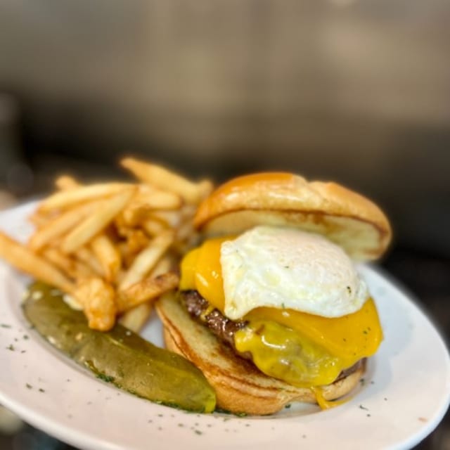 Our Famous Hamburger.