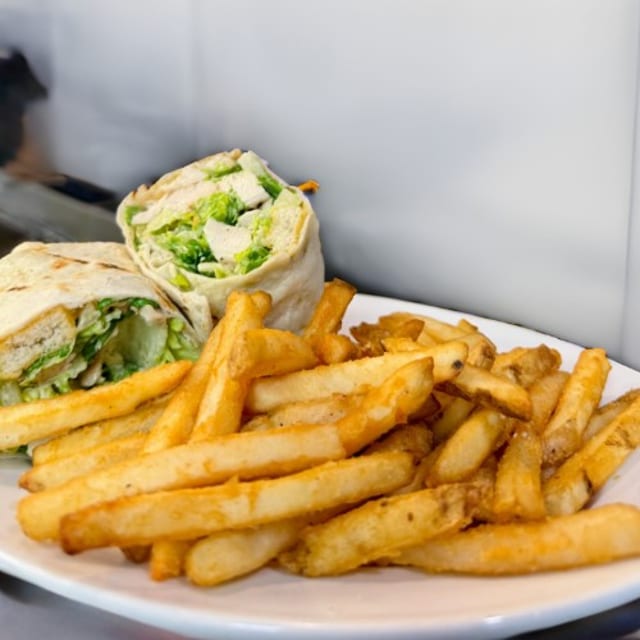 Chicken Caesar Wrap.