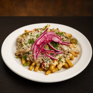Loaded Carnitas Street Fries