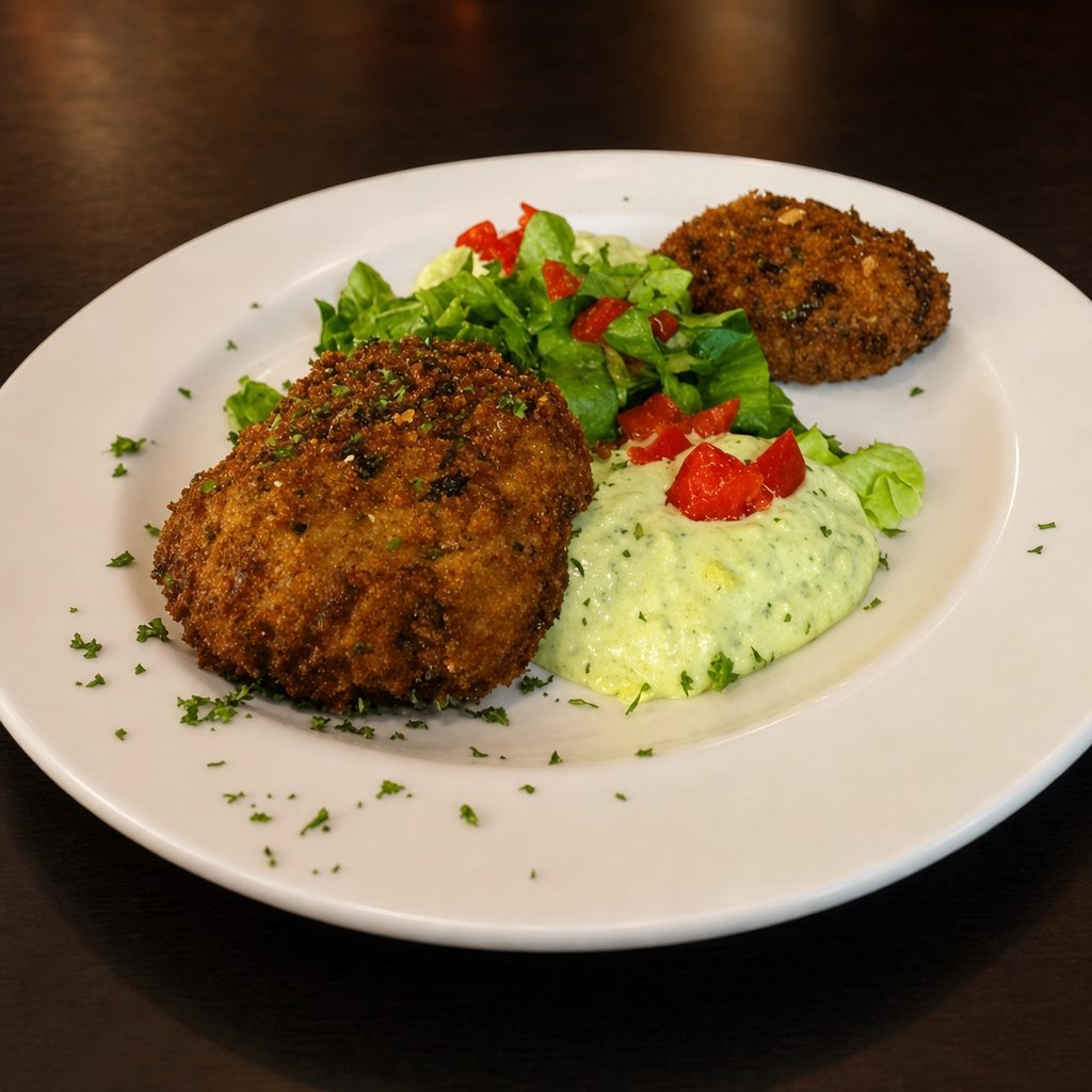 Jumbo Lump Crab Cakes.