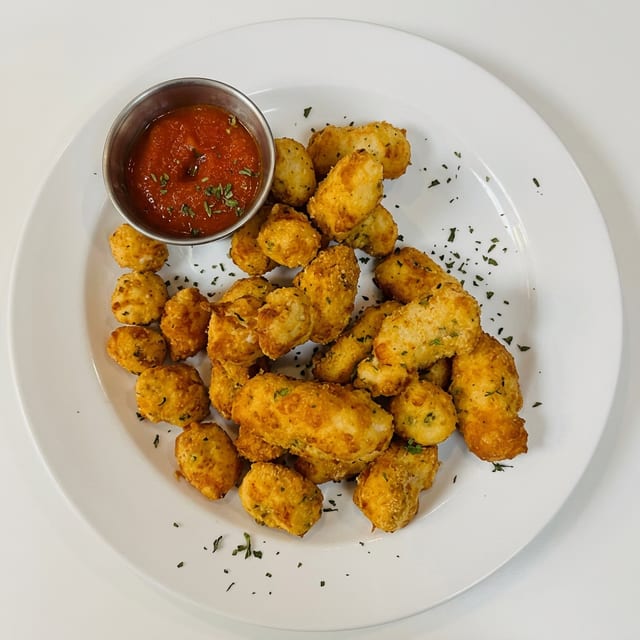 Garlic Wisconsin Cheese Curds.