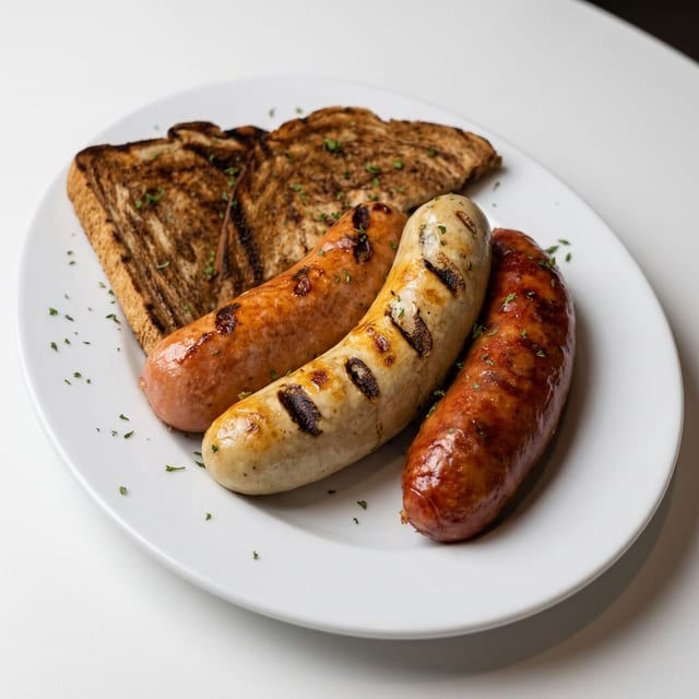 German Sausage Sampler.
