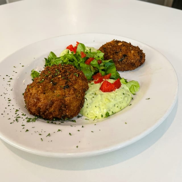 Jumbo Lump Crab Cakes.