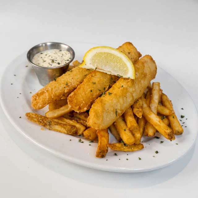 Pub Style Fish-N-Chips.